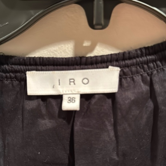 Iro Paris Paula Metallic Tie Front dress Fr36/US 4 - Picture 3 of 7